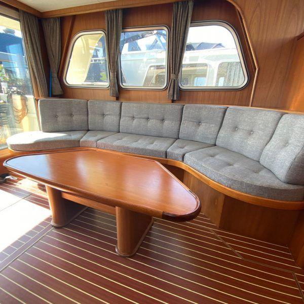 Bootkussens herstofferen grijs (1) Stofferingen