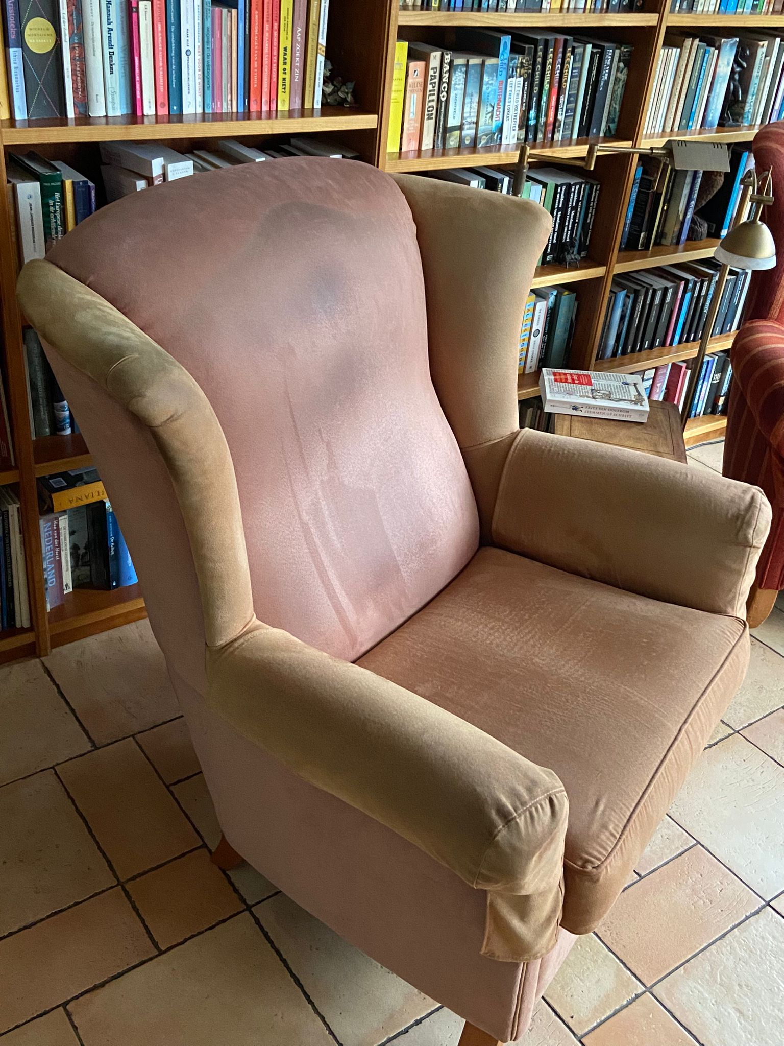 Fauteuil stofferen